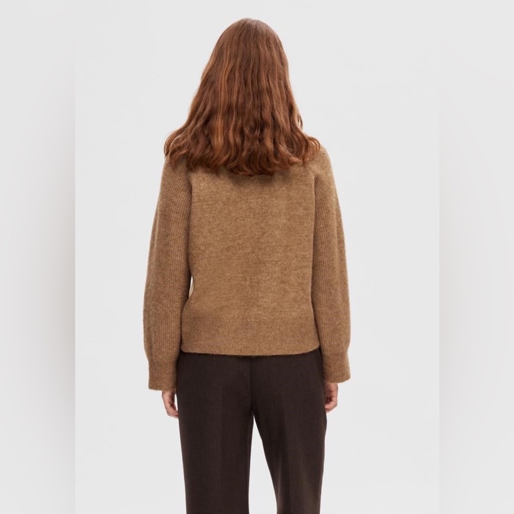 Selected Femme Rena Jumper – Toasted Coconut (XL) - Picture 6 of 8